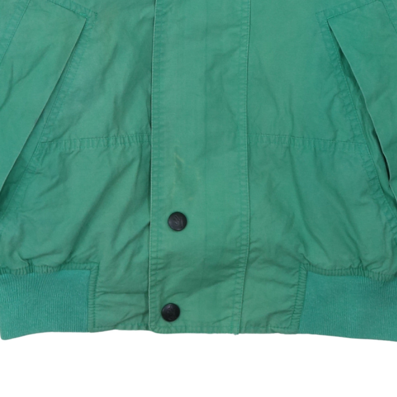 Nautica Women’s Green Cotton Hooded Bomber Jacket XL