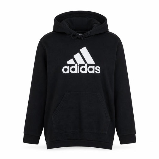 Adidas Women's Black Pullover Hoodie Medium Logo Fleece Sweatshirt