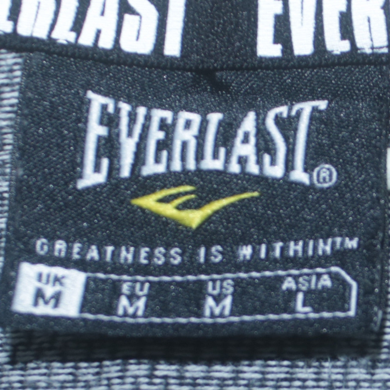 Everlast Men's Grey Short Sleeve Polo Shirt Size M Casual Sportswear