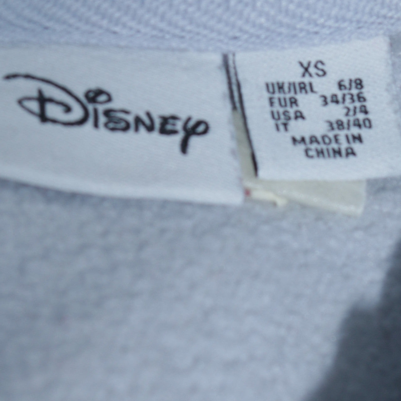 Primark Disney Women Blue XS Pullover Sweatshirt Stitch Christmas Design