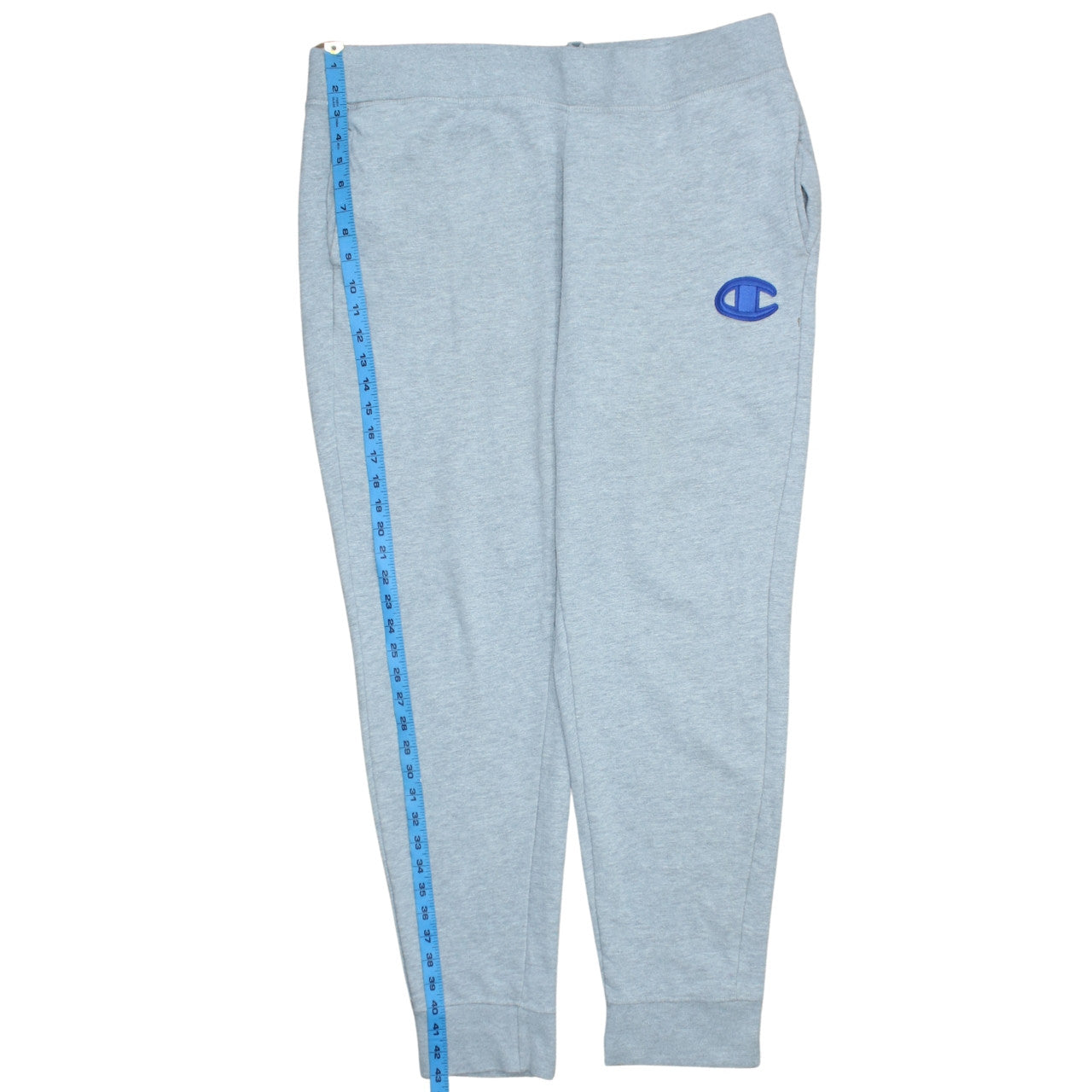 Champion Men's Grey XL Jogger Sweatpants Knit Cotton Blend