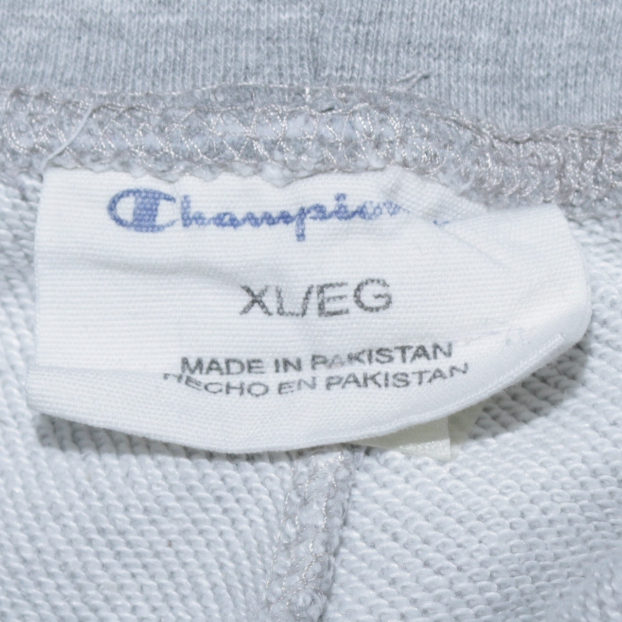 Champion Men's Grey XL Jogger Sweatpants Knit Cotton Blend