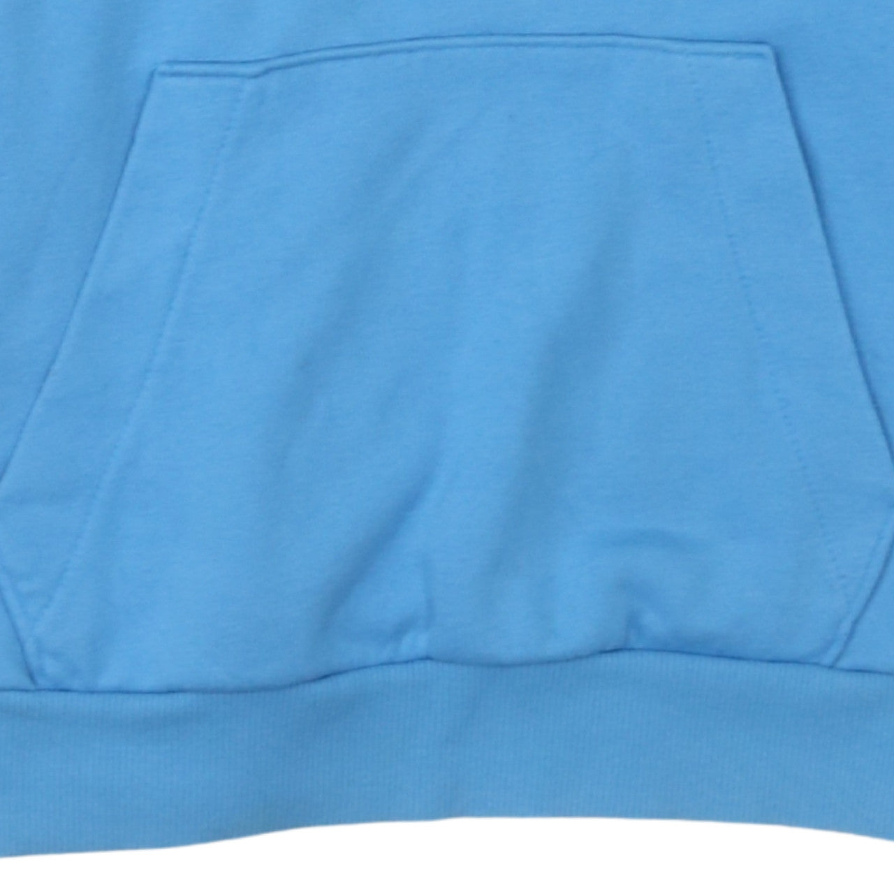Adidas Women Blue Pullover Hoodie Logo Print Size 12-14