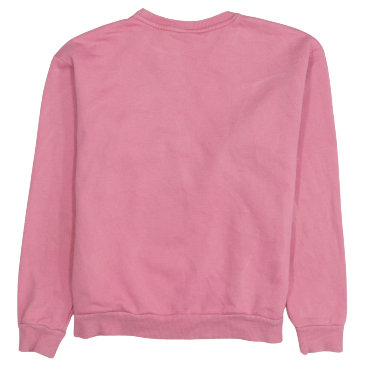 Puma Women Pink Crew Neck Pullover Sweatshirt UK 10