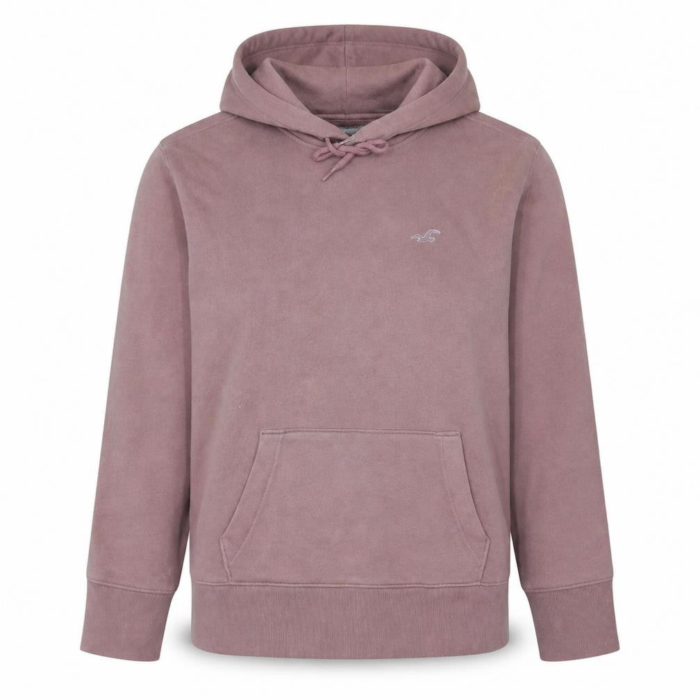 Hollister Women Pink XS Pullover Hoodie Cotton Blend Casual