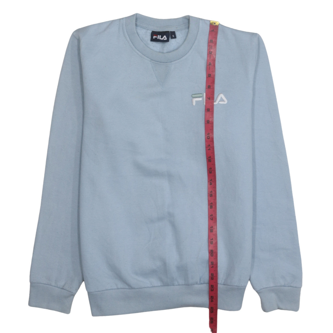 Fila Women's Blue Crew Neck Pullover Sweatshirt Size S