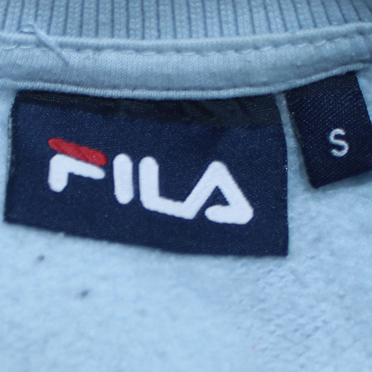 Fila Women's Blue Crew Neck Pullover Sweatshirt Size S