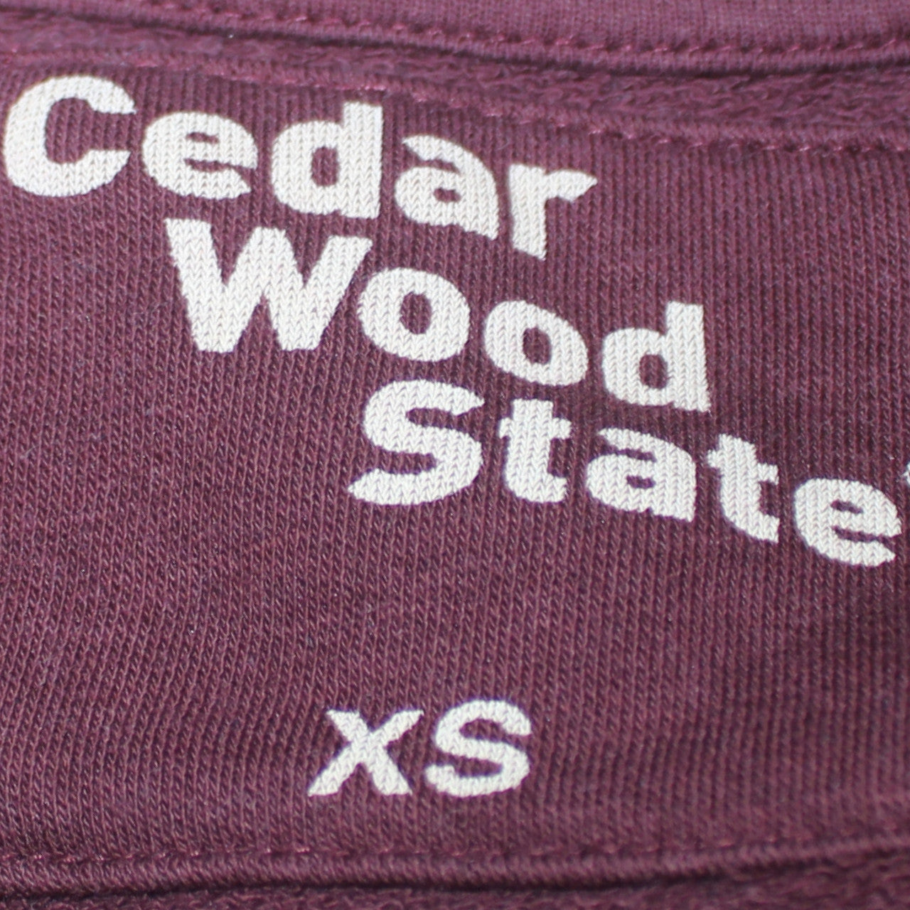 Cedar Wood State Men's Brown XS London Graphic Print Sweatshirt