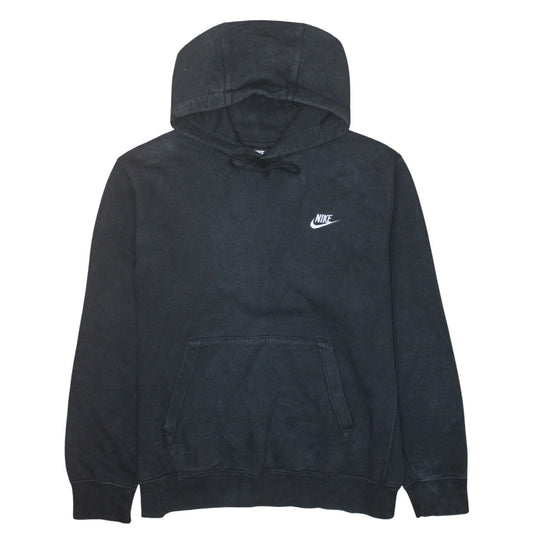 Nike Men’s Black Pullover Hoodie Fleece Regular Fit Size M