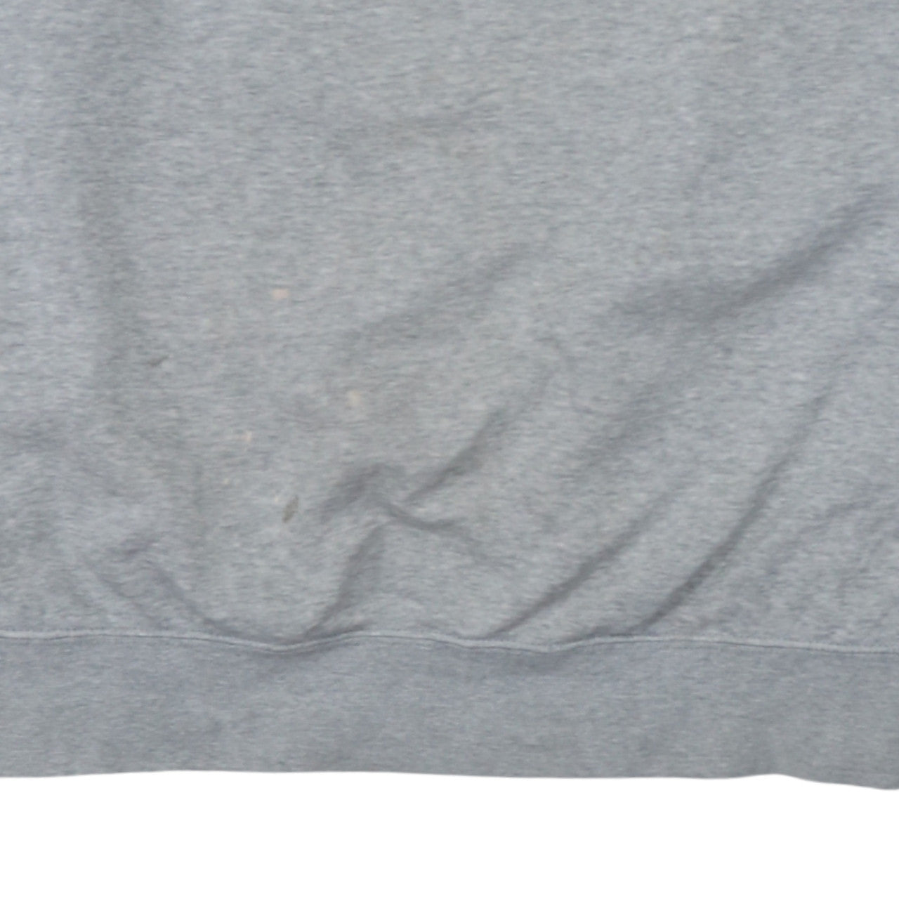 Nike Men's Grey Logo Crew Neck Pullover Sweatshirt Size L