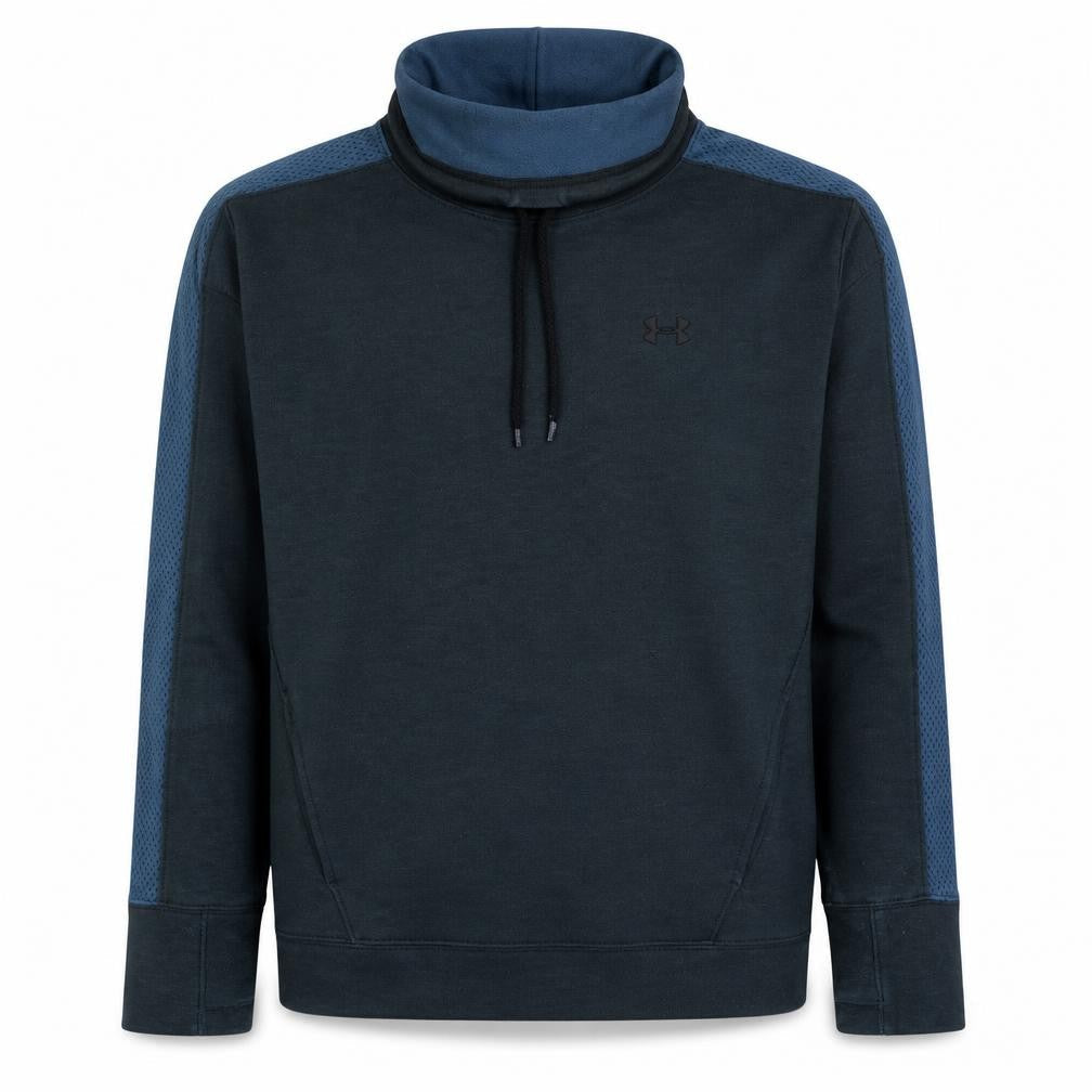 Under Armour Men's Blue L High Neck Pullover Sweatshirt