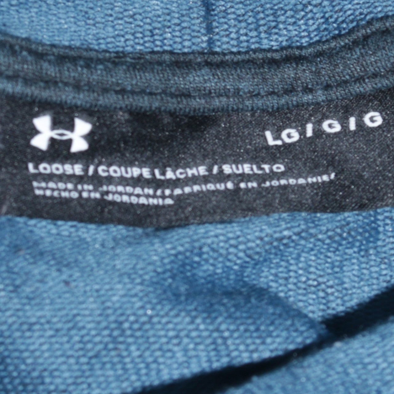 Under Armour Men's Blue L High Neck Pullover Sweatshirt