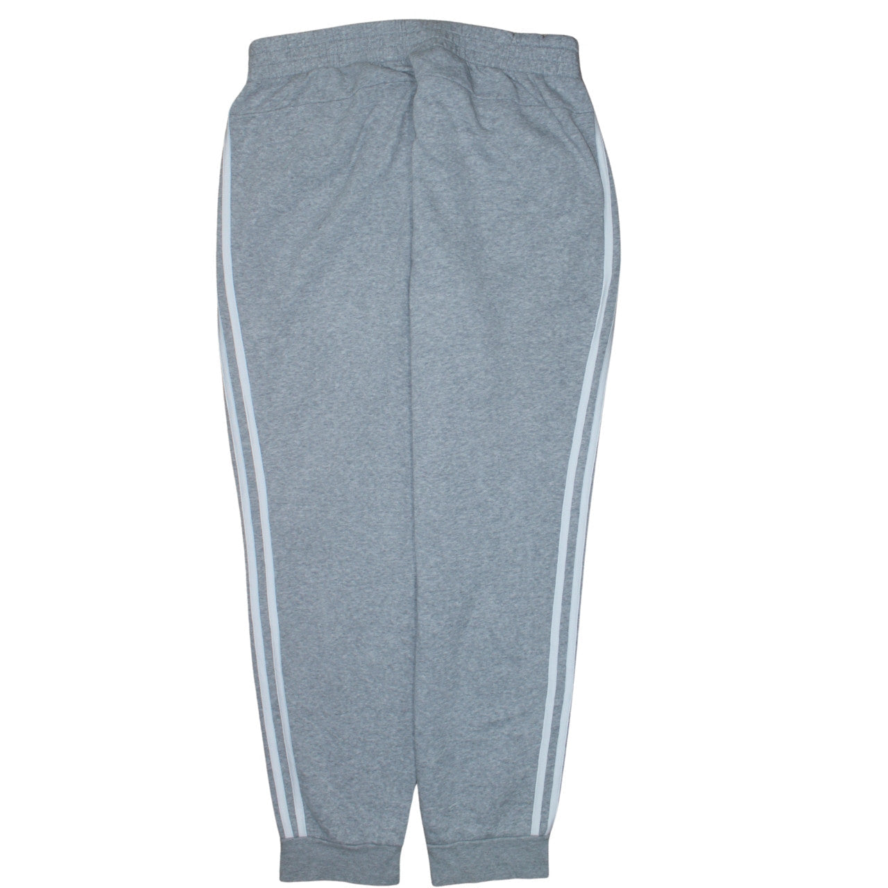 Adidas Womens Grey XL Jogger Sweatpants with Side Stripes