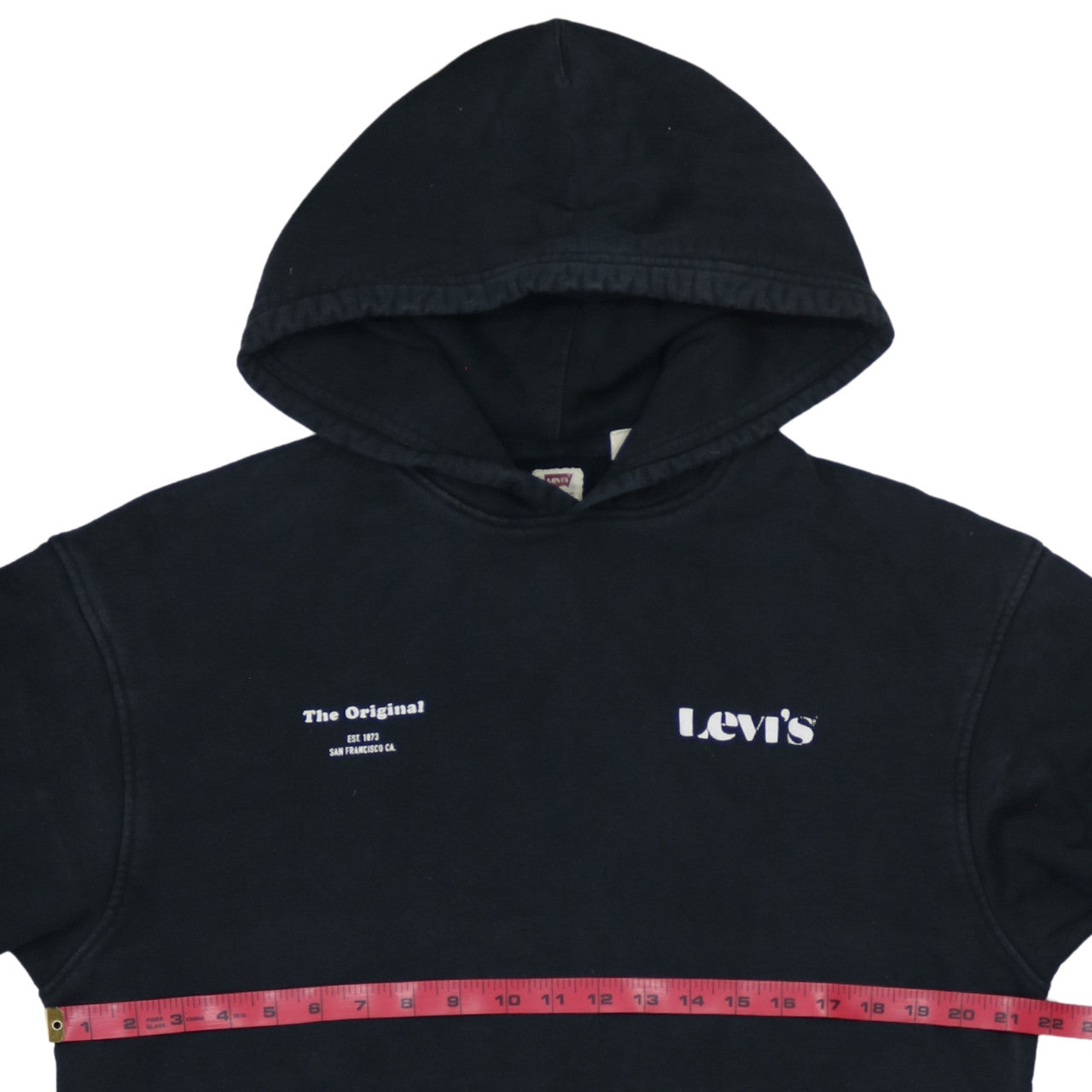 Levi's Men's Black Relaxed Fit Pullover Hoodie Size S