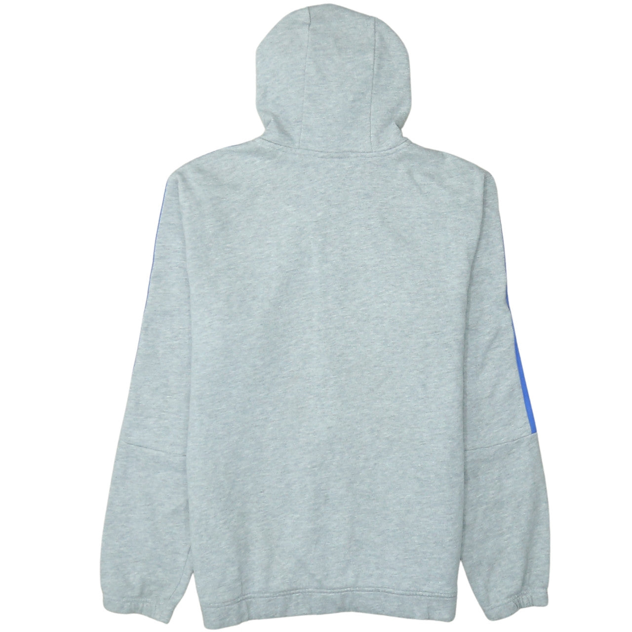 Adidas Men's Grey Full Zip Hoodie XL Sportswear Fleece