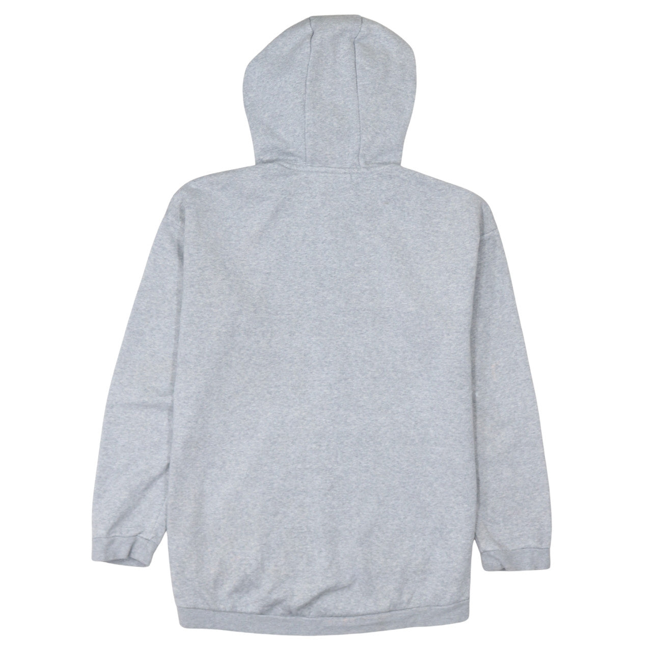 Adidas Women's Grey Pullover Hoodie Size UK 12-14 Casual Logo Sweatshirt