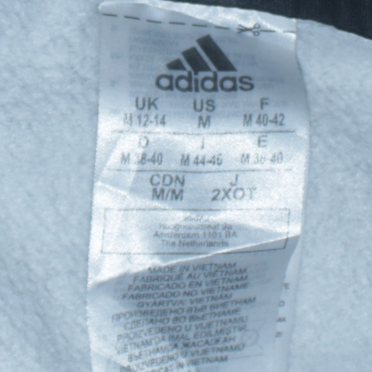 Adidas Women's Grey Pullover Hoodie Size UK 12-14 Casual Logo Sweatshirt