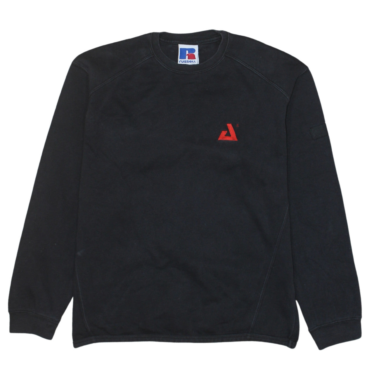 Russell Men's Black XS Crew Neck Pullover Sweatshirt