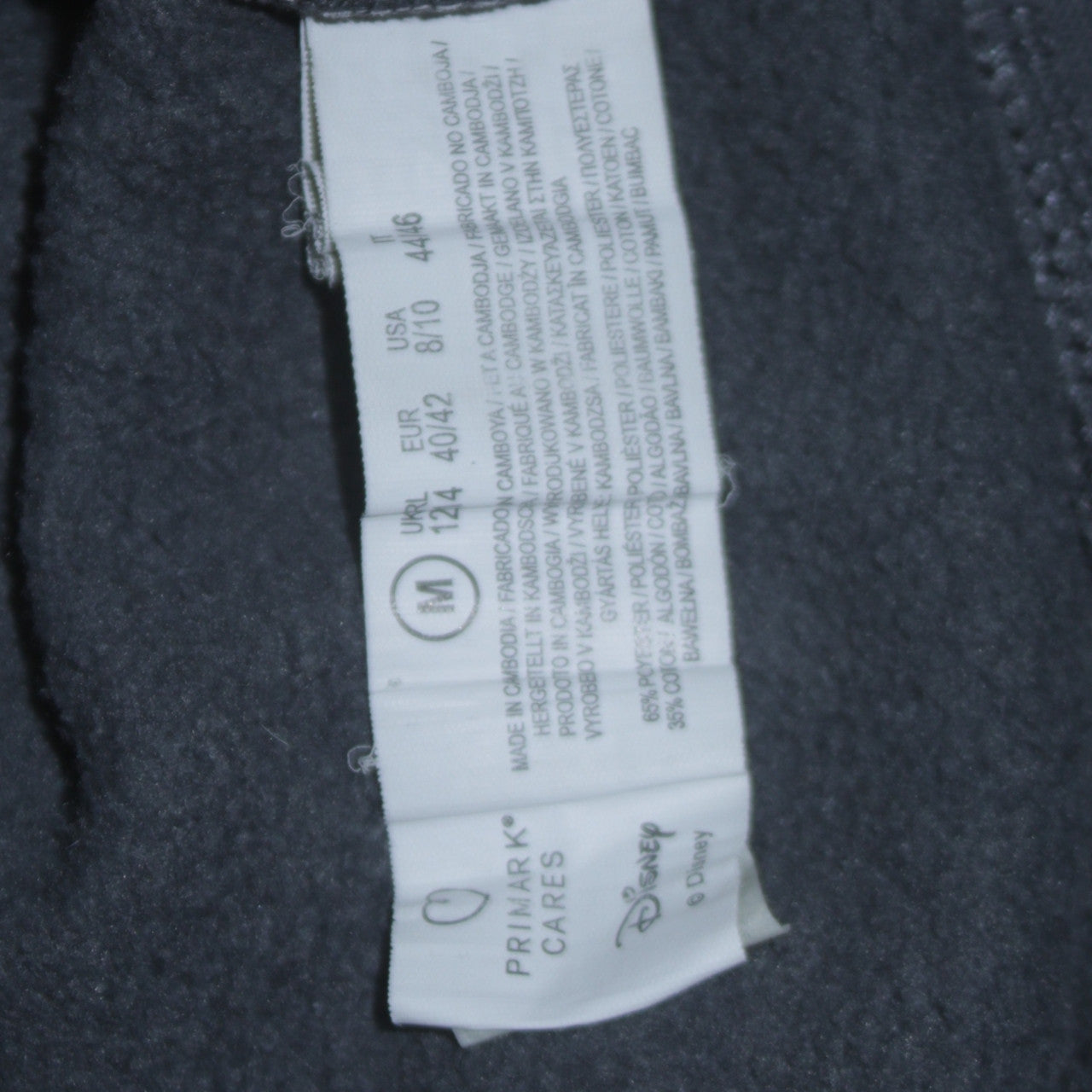 Disney Classics Marie Grey Pullover Sweatshirt Women M Primark Cares Cotton Blend