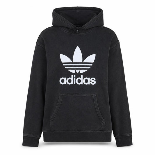 Adidas Womens Black Pullover Hoodie XS Hooded Sweatshirt Casual