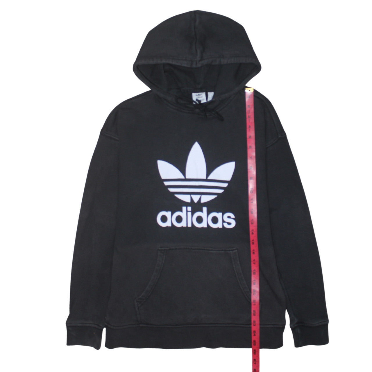 Adidas Womens Black Pullover Hoodie XS Hooded Sweatshirt Casual