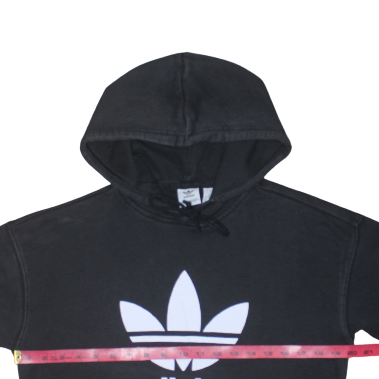 Adidas Womens Black Pullover Hoodie XS Hooded Sweatshirt Casual