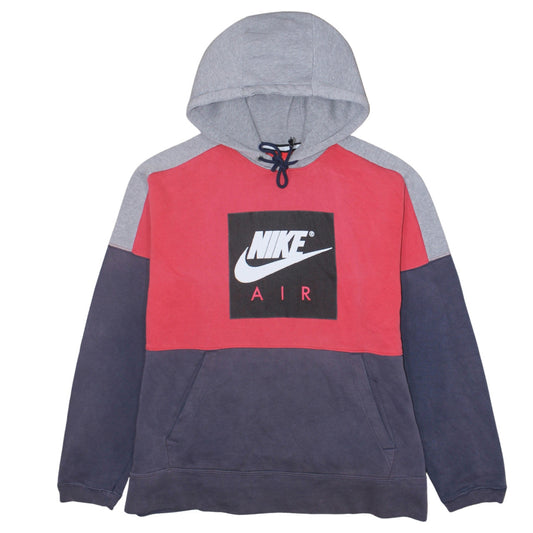 Nike Men's Multicoloured Pullover Hoodie M Fleece Logo Sweatshirt