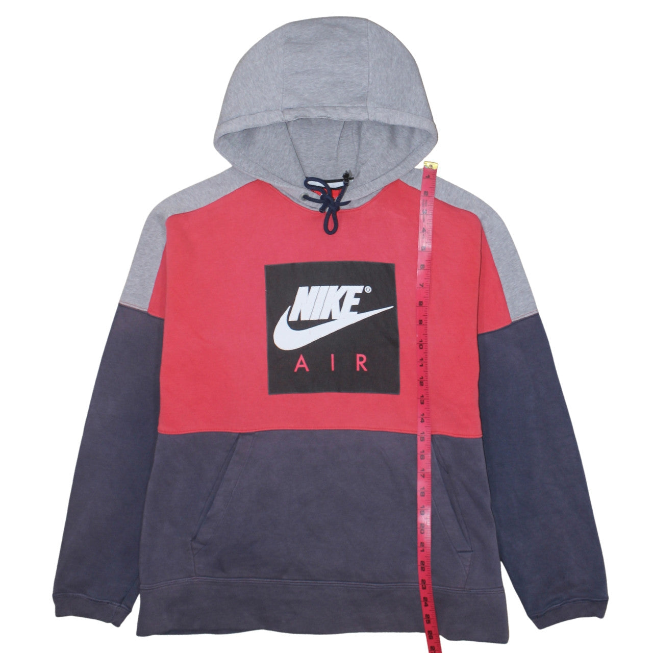 Nike Men's Multicoloured Pullover Hoodie M Fleece Logo Sweatshirt