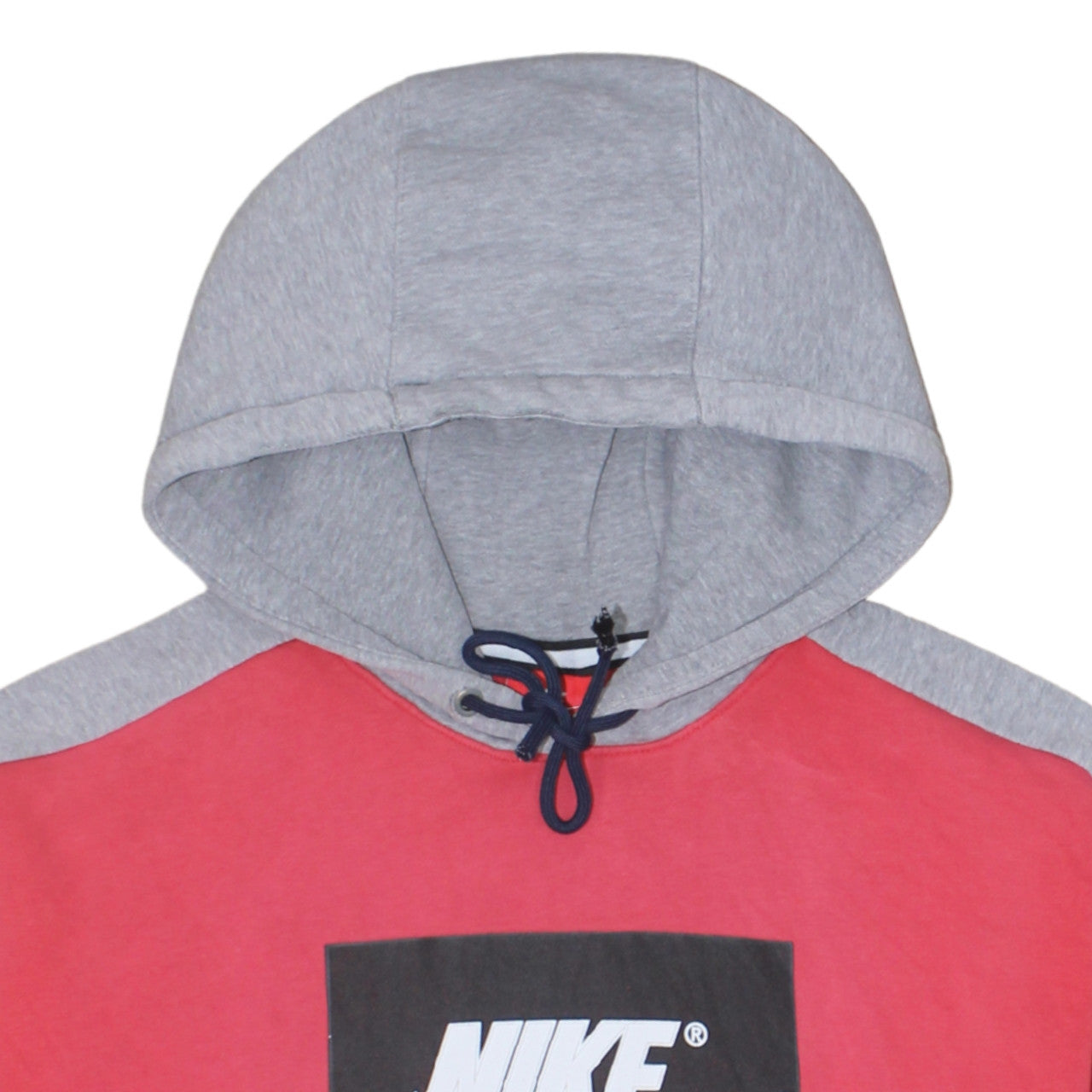 Nike Men's Multicoloured Pullover Hoodie M Fleece Logo Sweatshirt