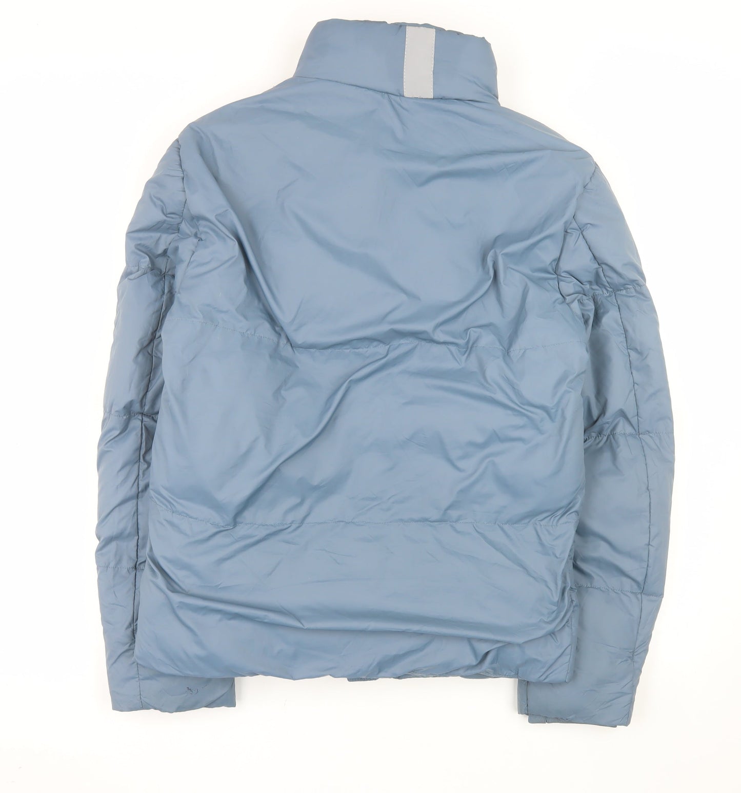 Indigo Men's Blue Small Puffer Jacket Lightweight Winter Coat