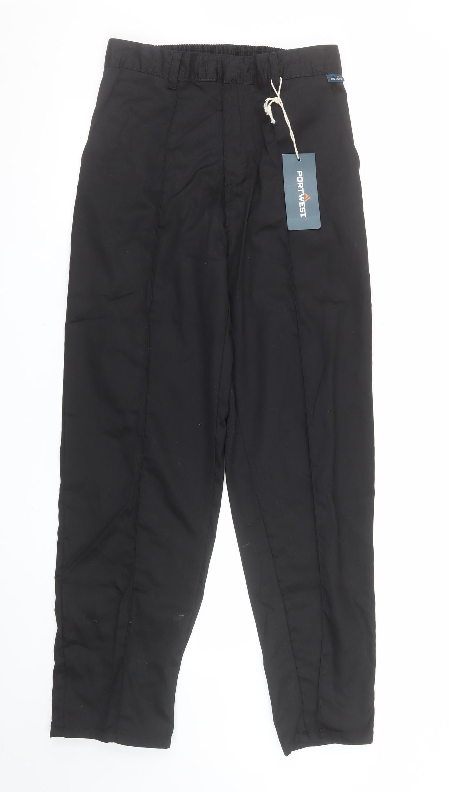 Portwest Men's Black Workwear Regular Fit Trousers M 30W 31L