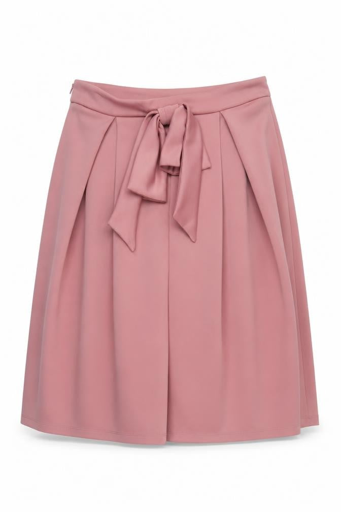 ASOS Women’s Pink A-Line Knee Length Bow Skirt Size 18