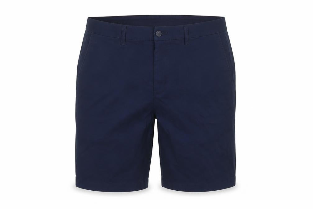 Dunnes Men’s Navy Chino Shorts 42in Regular Fit Casual Summer