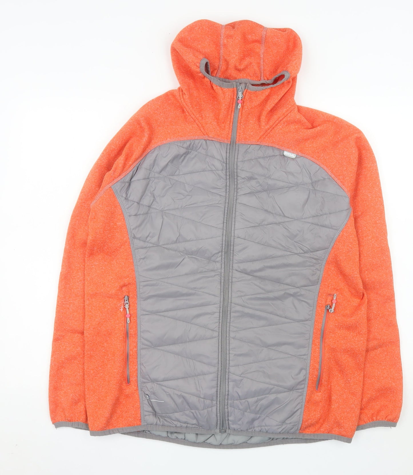 Regatta Women's Orange Hooded Puffer Jacket Size 18 Outdoor Coat