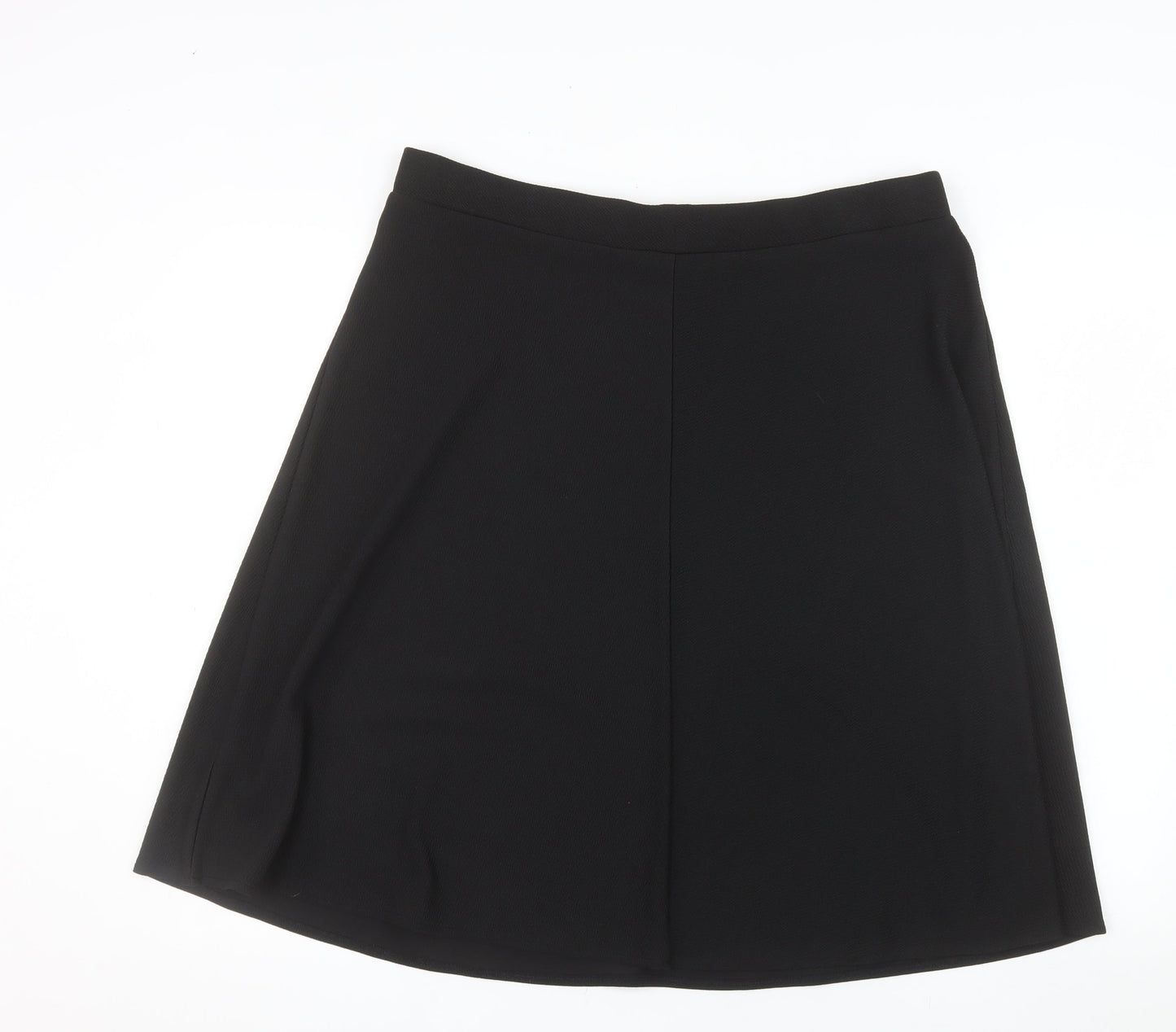 Klass Women’s Black A-Line Stretch Jersey Skirt Size 18