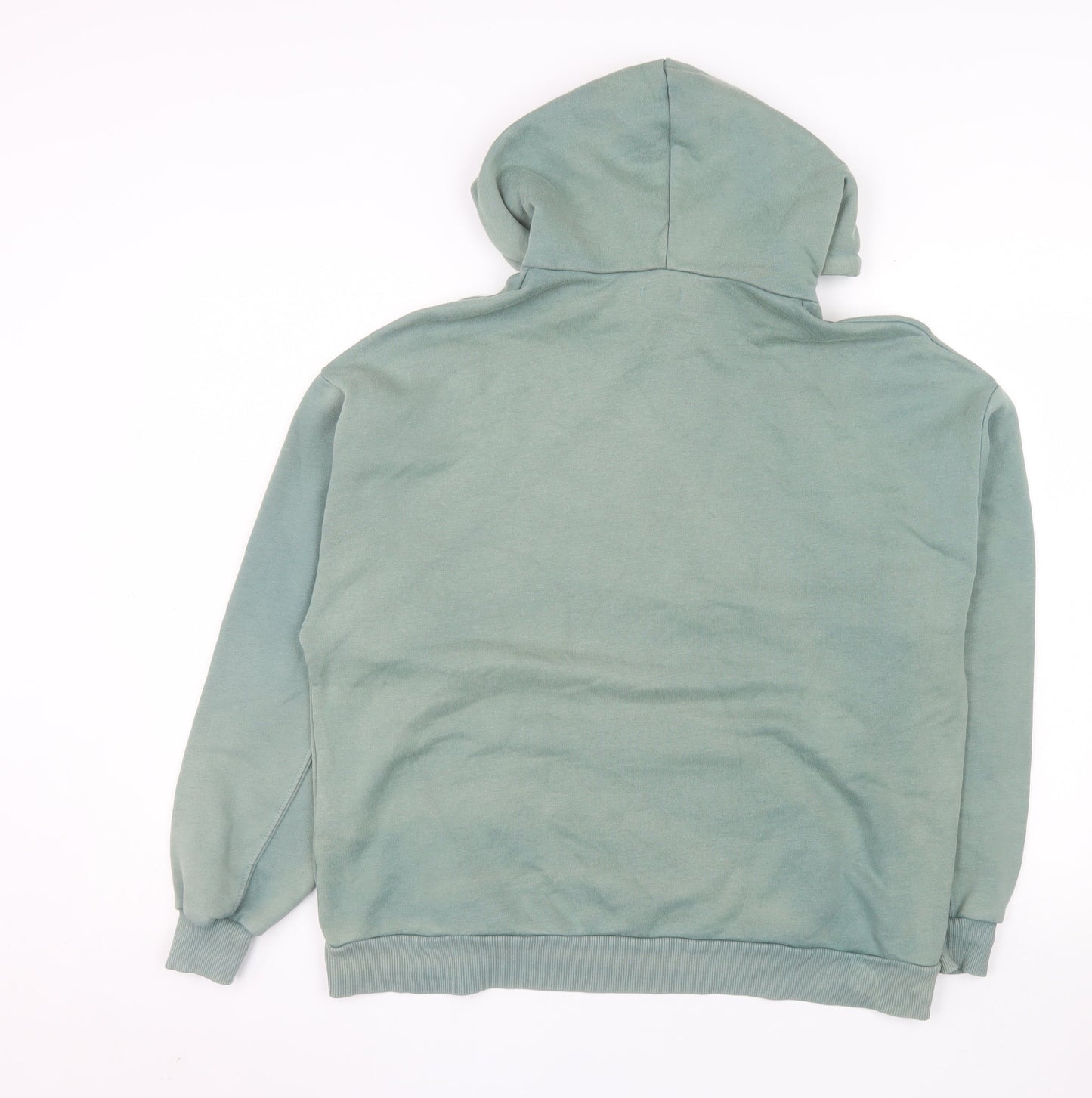 Pull Women’s Green Pullover Hoodie Size S Cotton Blend Casual