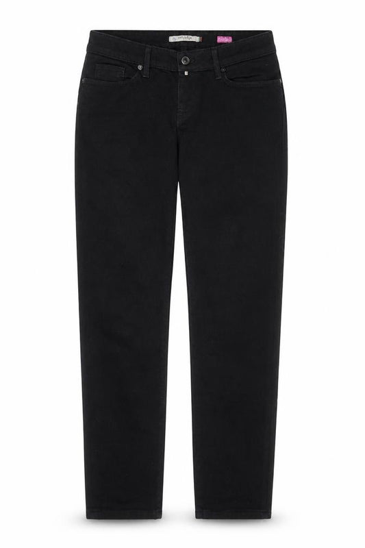 Salsa Women Black Skinny Fit Mid Rise Stretch Jeans Size 6
