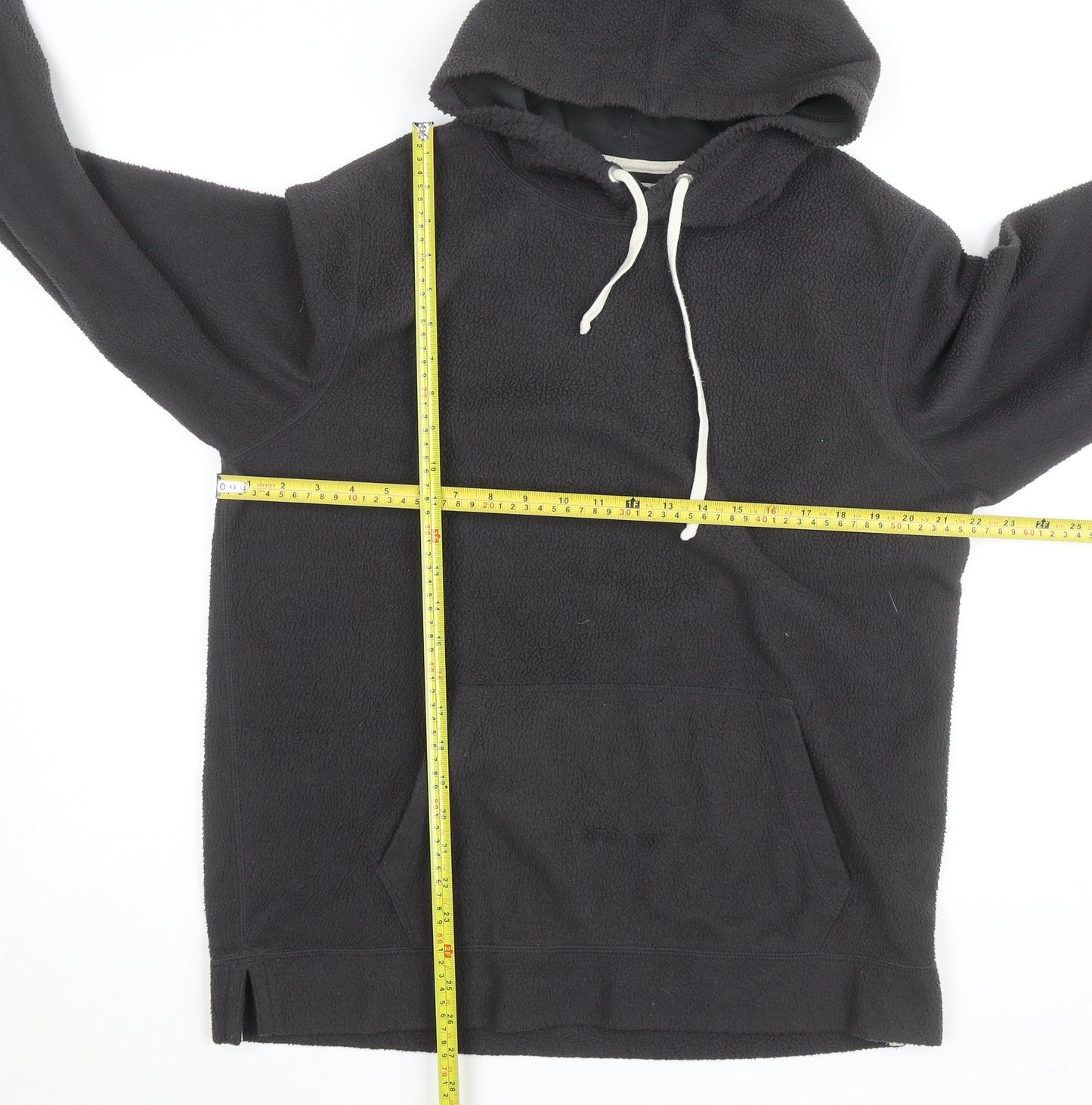 Abercrombie & Fitch Men's Black Fleece Pullover Hoodie L