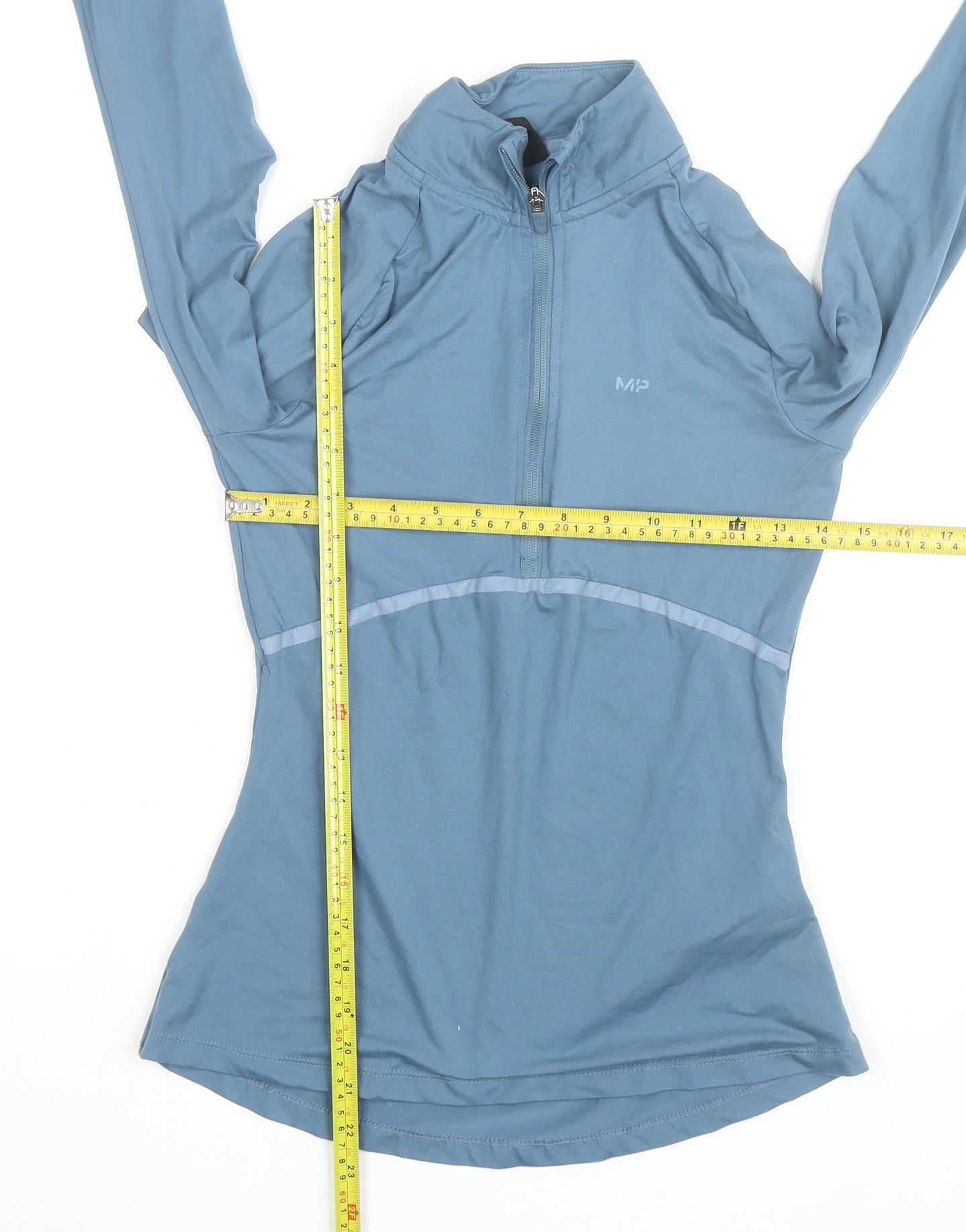 MP Women's Blue XS 1/2 Zip Lightweight Track Jacket