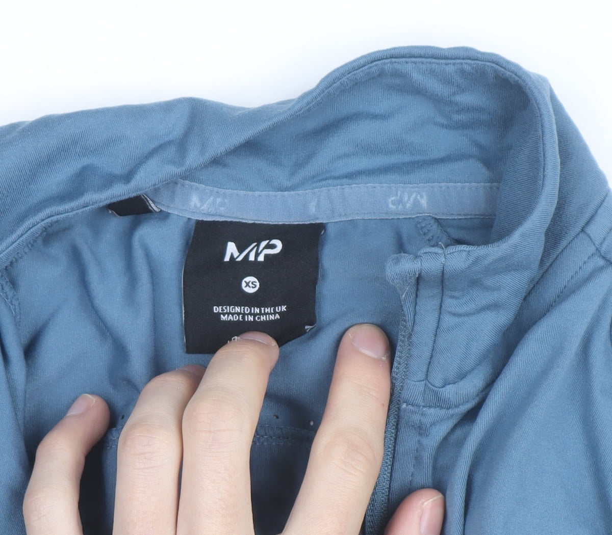 MP Women's Blue XS 1/2 Zip Lightweight Track Jacket