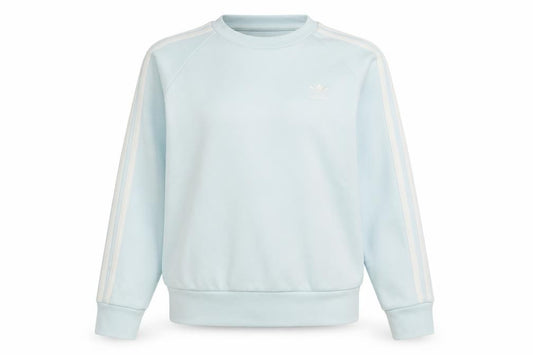 Adidas Women’s Light Blue Sweatshirt Small Crew Neck Pullover Cotton Blend