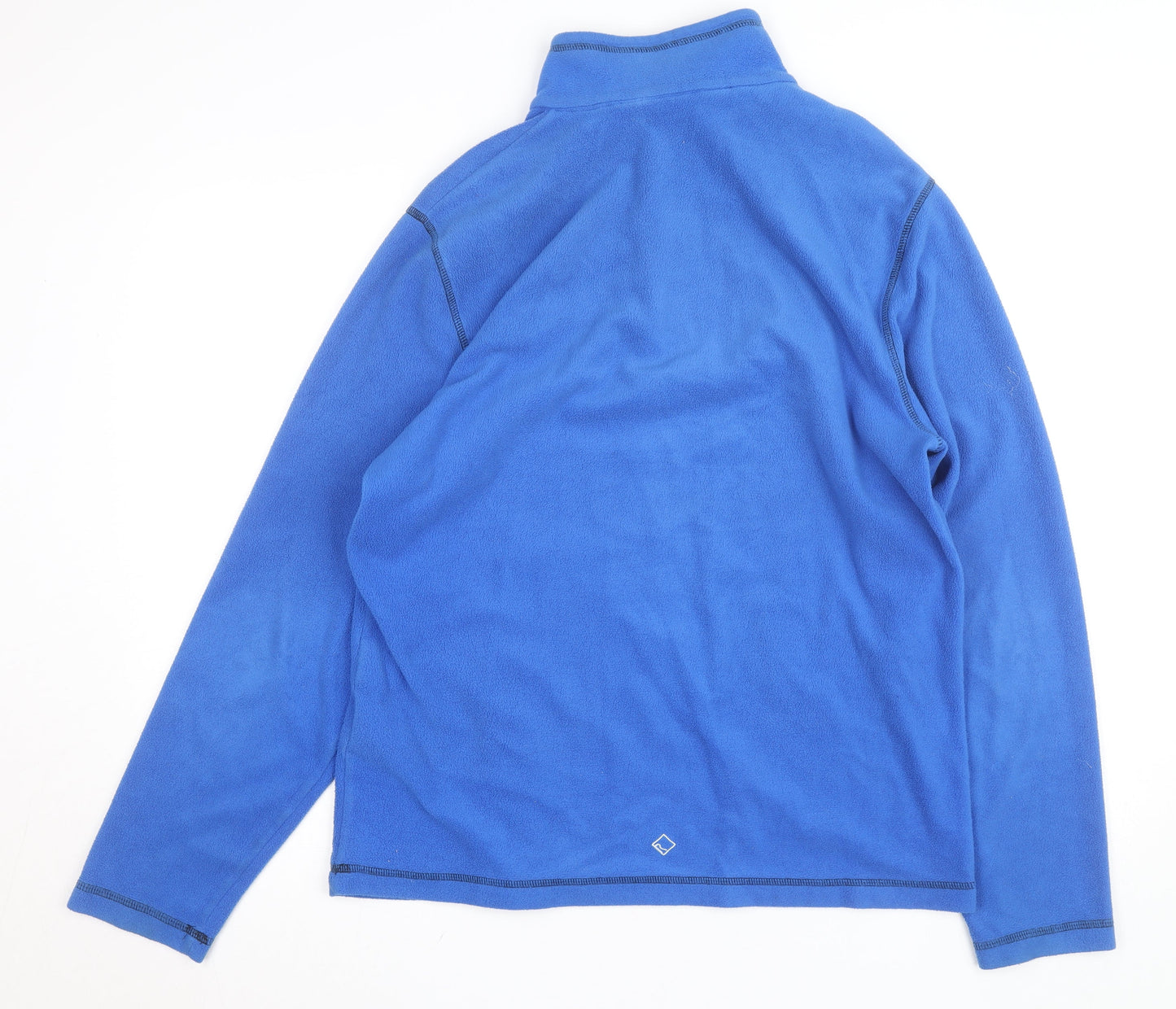 Regatta Men's Blue Fleece 1/2 Zip Outdoor Jacket Size L