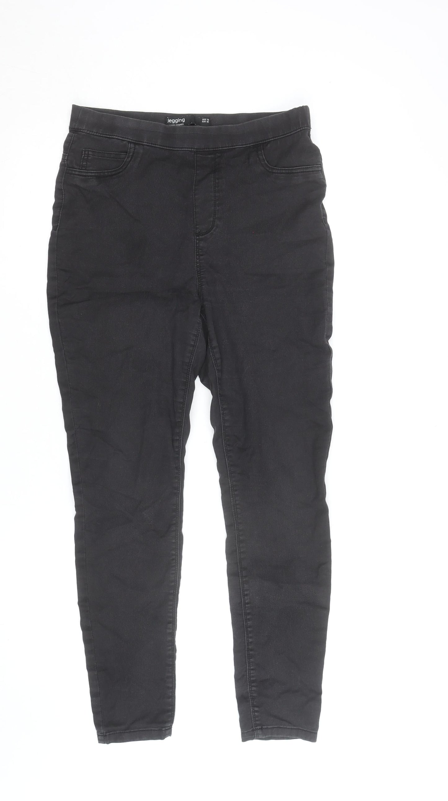 Junnes Stores Women’s Black Jegging Jeans Size 12 Slim Fit