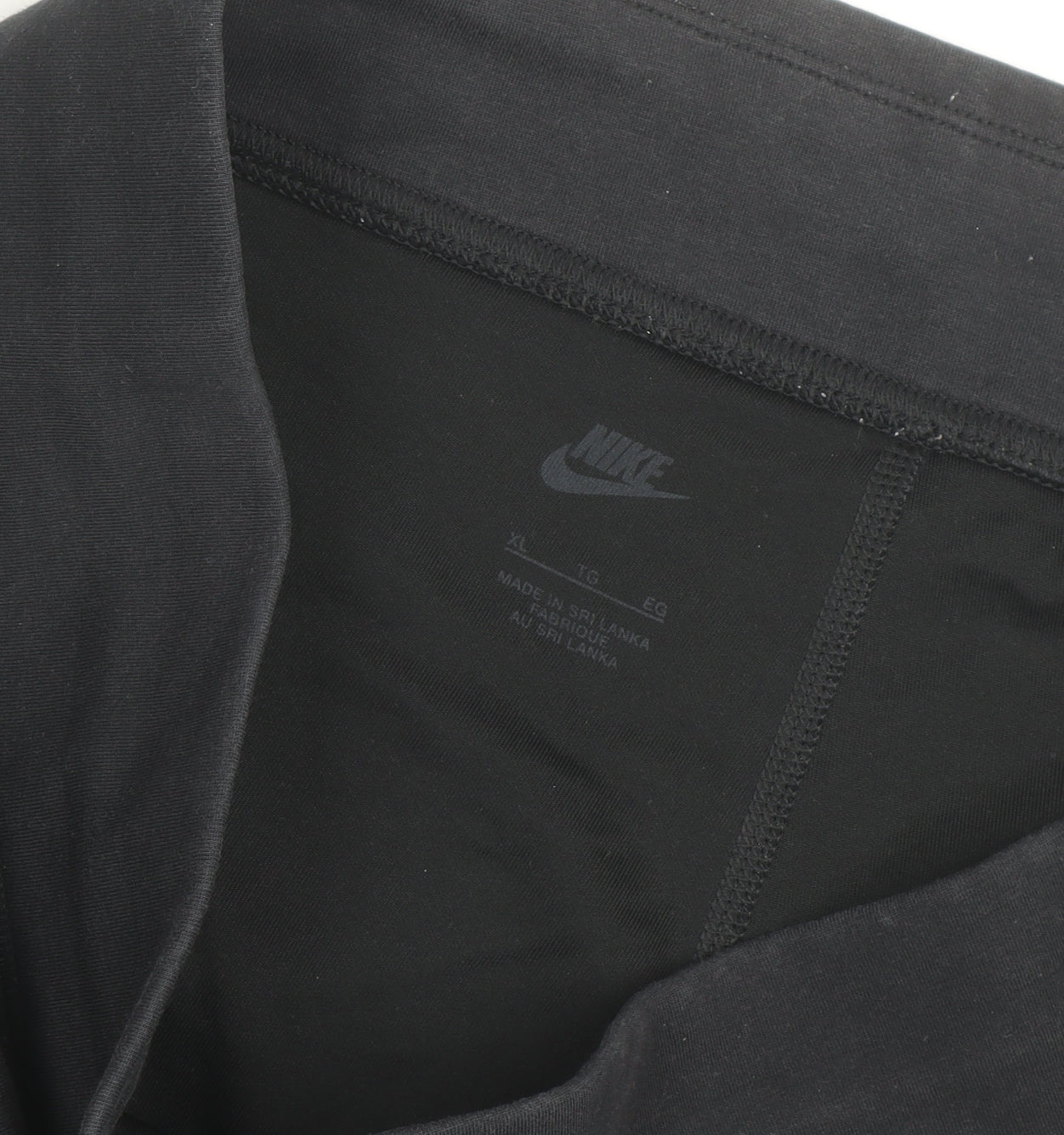 Nike Women's Black XL Biker Shorts Stretch Gym Activewear