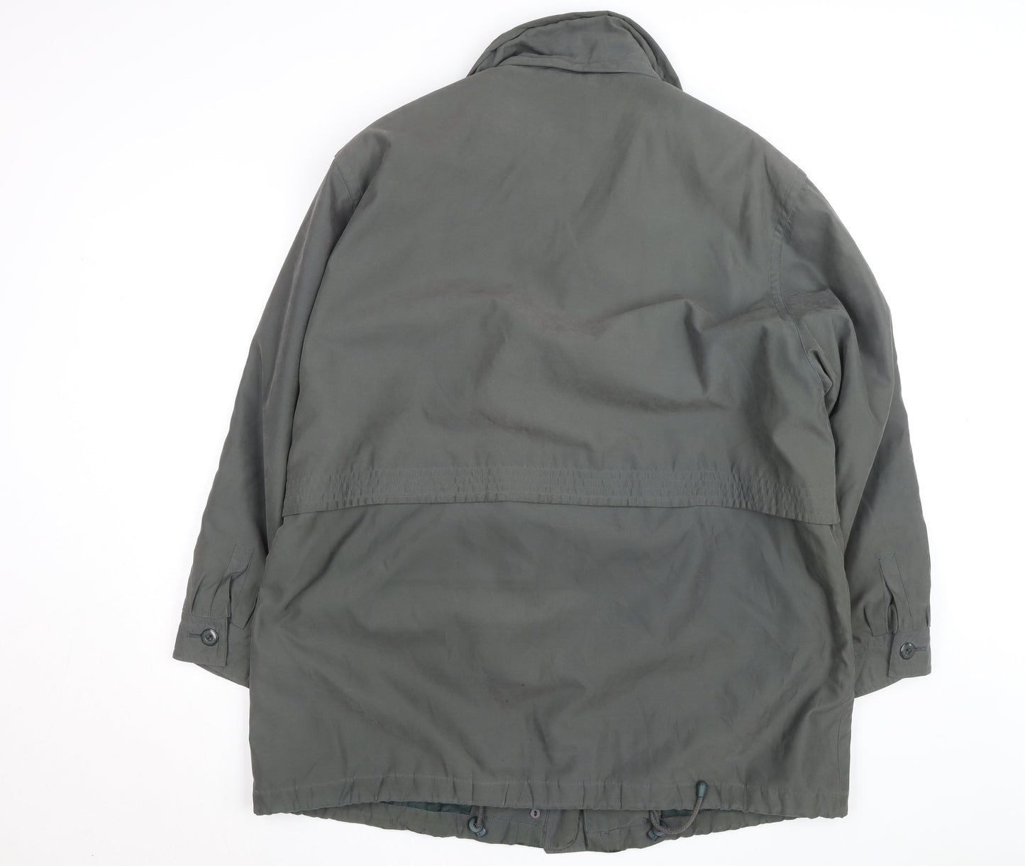 Dannimac Men's Grey 2XL Water Resistant Rain Coat Jacket
