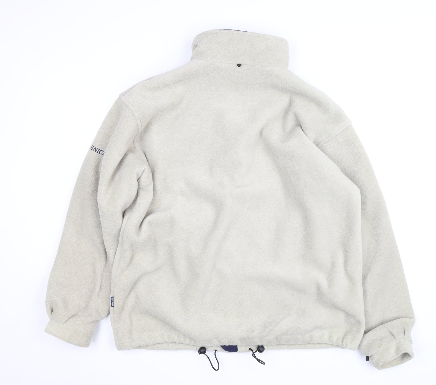 Trespass Men's Beige Fleece Technical Full Zip Jacket Size L