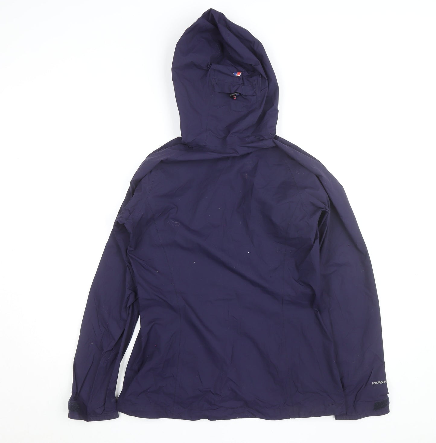 Berghaus Women Purple Waterproof Hooded Outdoor Jacket UK 10