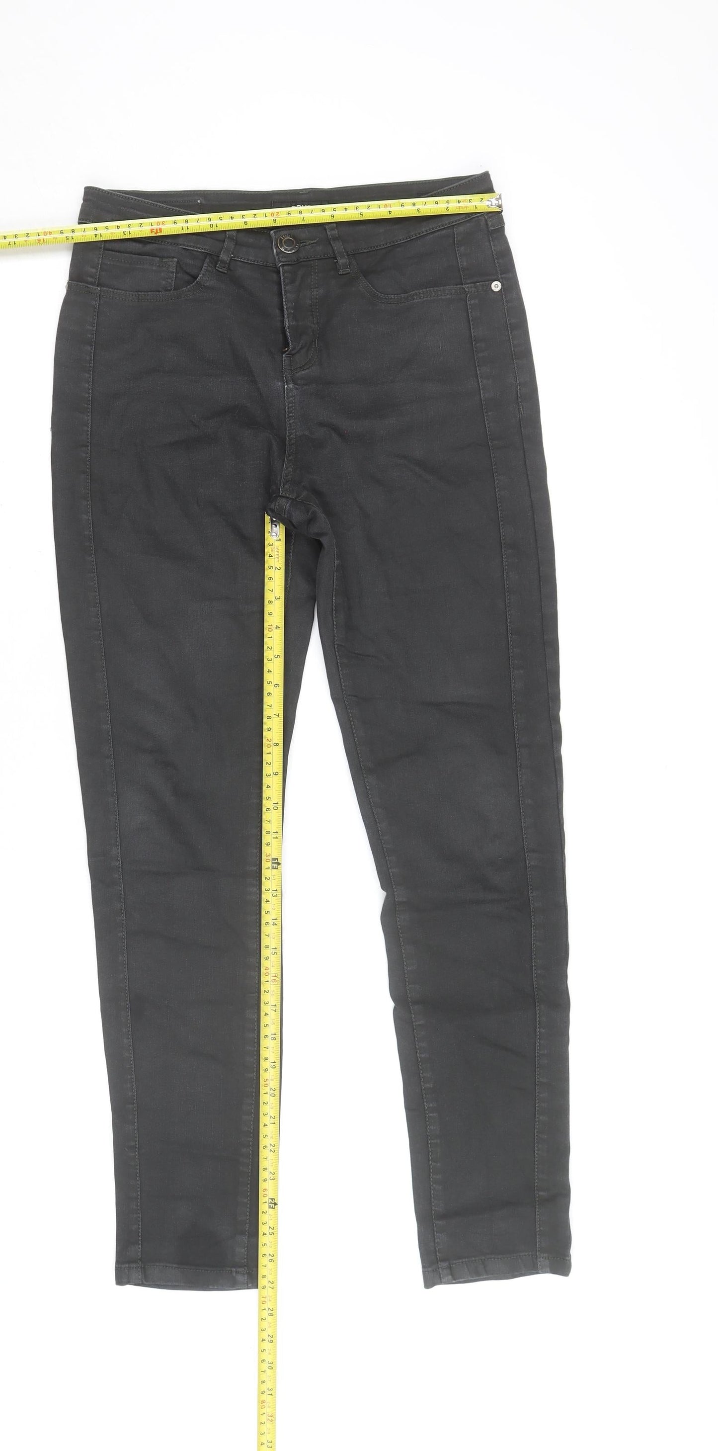 Opus Women's Black Skinny Stretch Jeans Size 10 Slim Fit