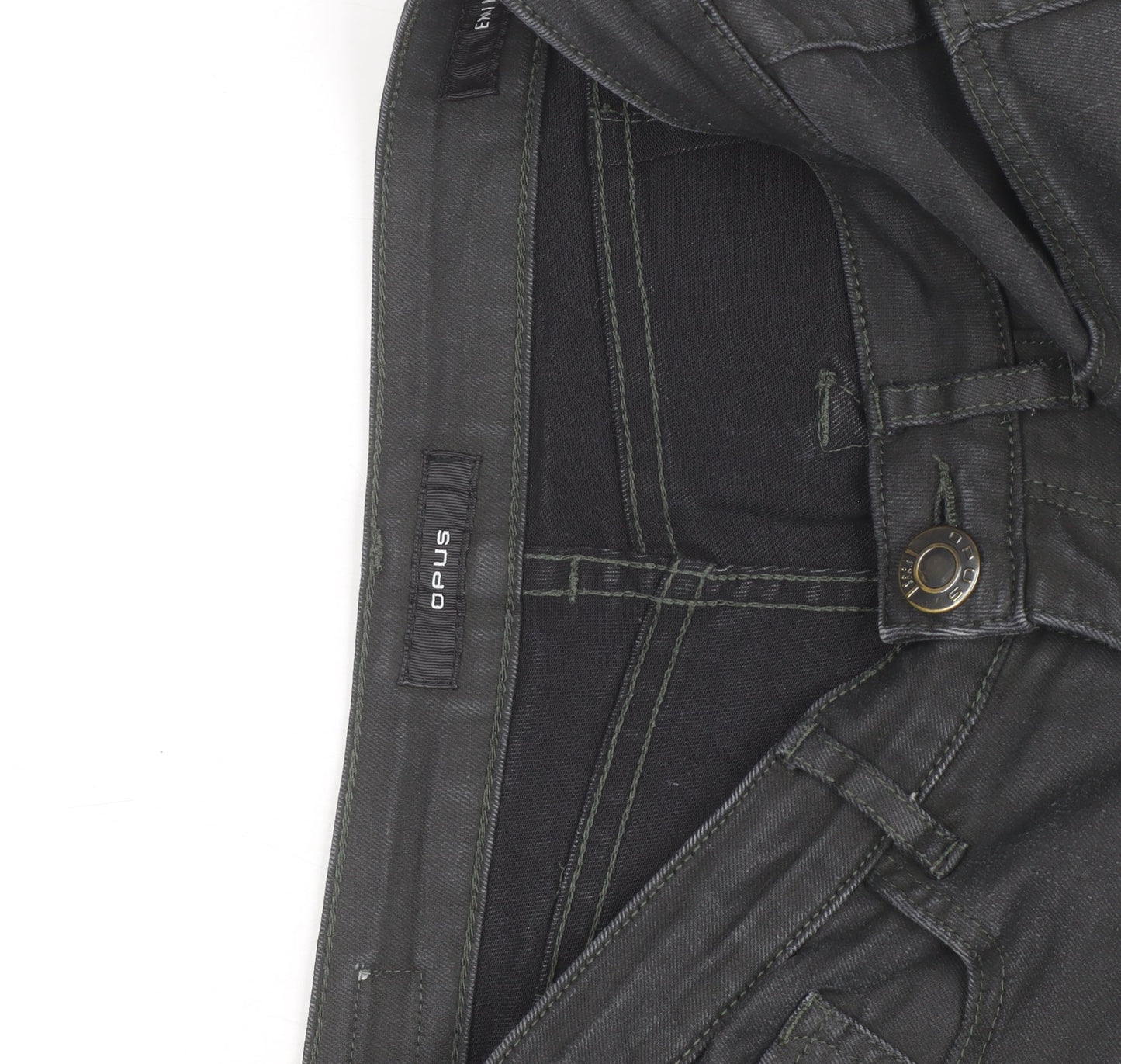 Opus Women's Black Skinny Stretch Jeans Size 10 Slim Fit