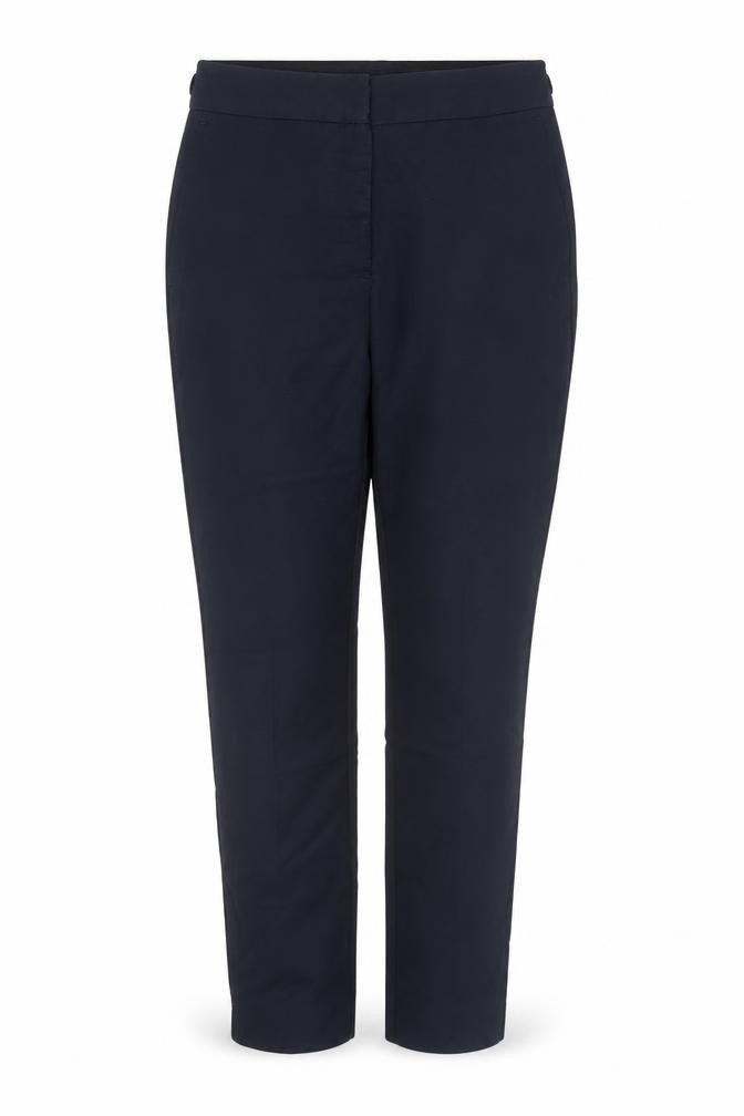 ZARA Women's Black Slim Fit Stretch Trousers Size 14